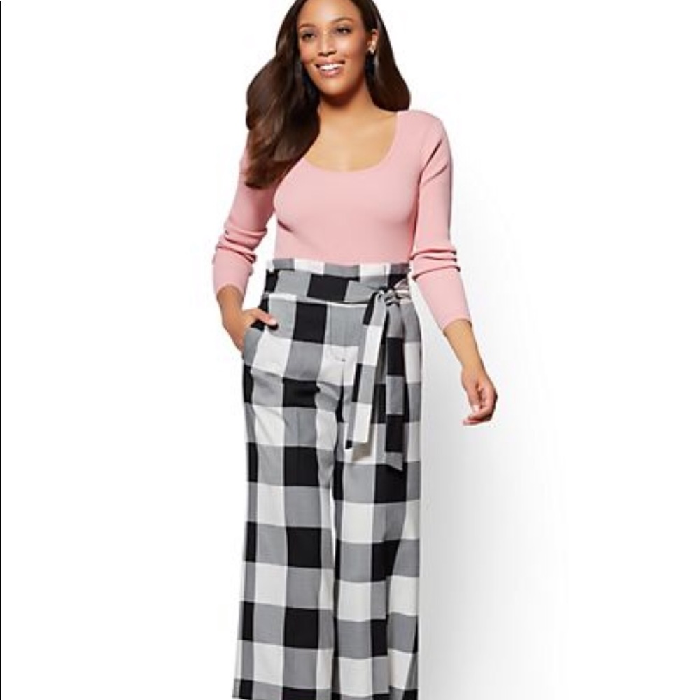 Crop Wide Pants